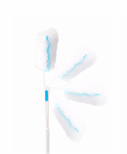 Car Cleaning Powder Spin Disposable Magic Long Handle Duster Extendable Cleaning Set(L4)