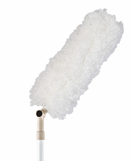 White Flexible Swiveling Head Cleaning Duster（TB-11）