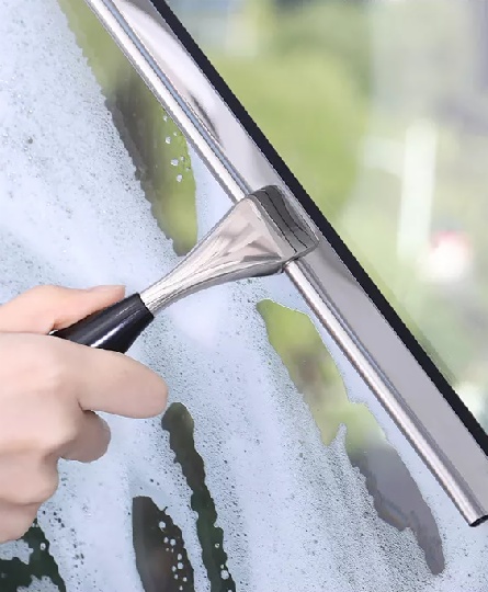 small-rubber-stainless-steel-window-squeegee（GCQ-20）
