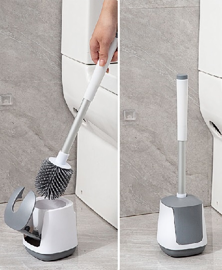 Automatic Opening and Closing Toilet Brush Set(ALM08)