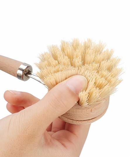 Handhold Natural Easy Cleaning Sisal Pan Brush(GS01/GS02/GS03/GS04)