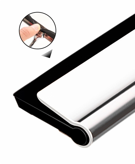 Stainless Steel Window Cleaning Squeegee Rubber（GCQ-19）