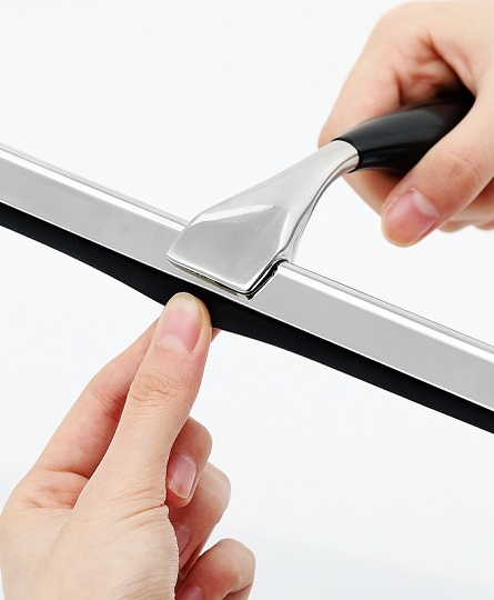 small-rubber-stainless-steel-window-squeegee（GCQ-20）