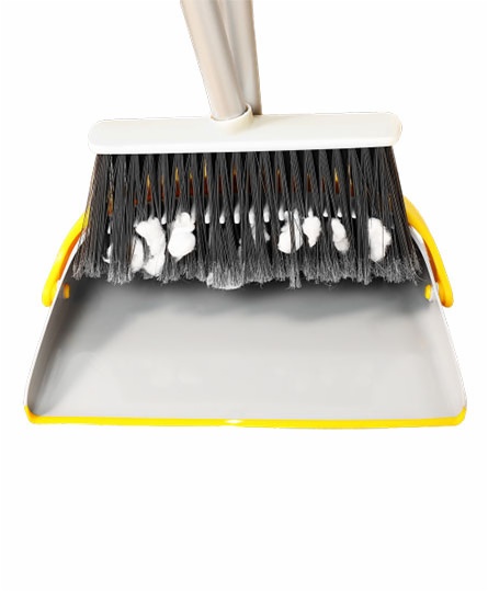 Teeth Design Standing Wind Proof Broom and Dustpan Set(FSZ0029)